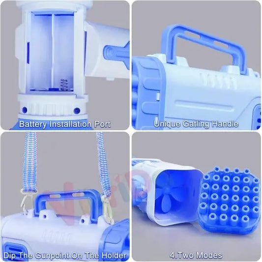 32 Hole Bubble Gun - For Kids