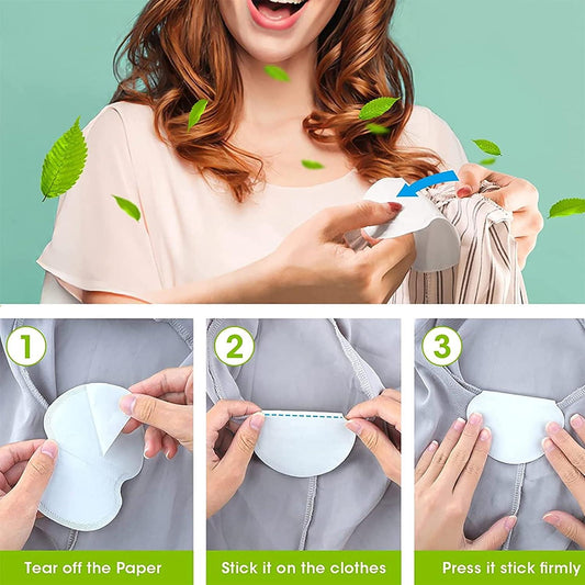 Underarm Sweat Pads - 20 pcs (10 pairs)