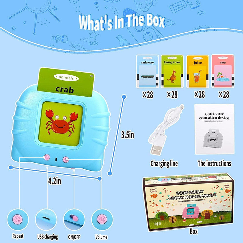 Flash Cards Learning Machine - For Kids